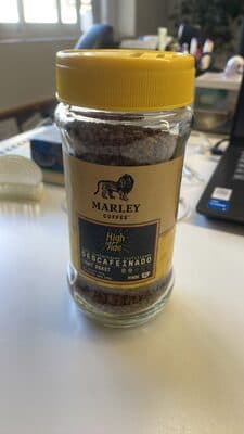 Marley Coffee High Tide Café instantáneo liofilizado Descafeinado